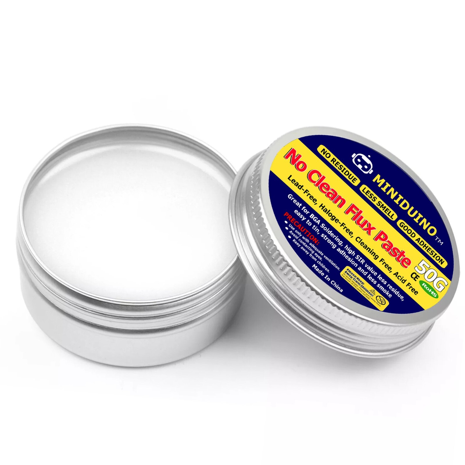 No-Clean Solder Iron and Paste Flux For PCB LED BGA SMD SMT 50Gram