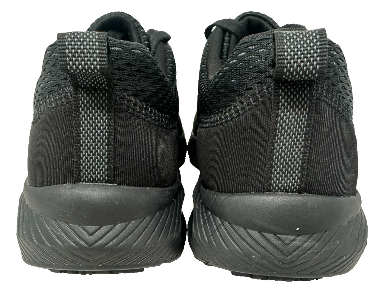 Skechers Women’s Work Relaxed Fit Dyna Air SR Lace Up Shoes Black Size:8 121Q