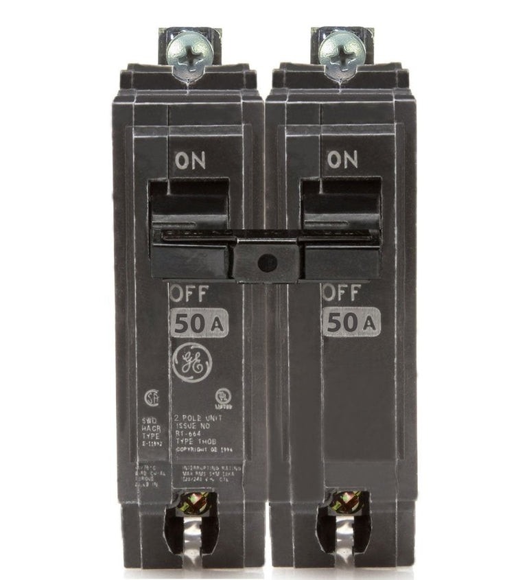 General Electric THQB2150 50 Amp 2 Pole 120V Mini Circuit Breaker