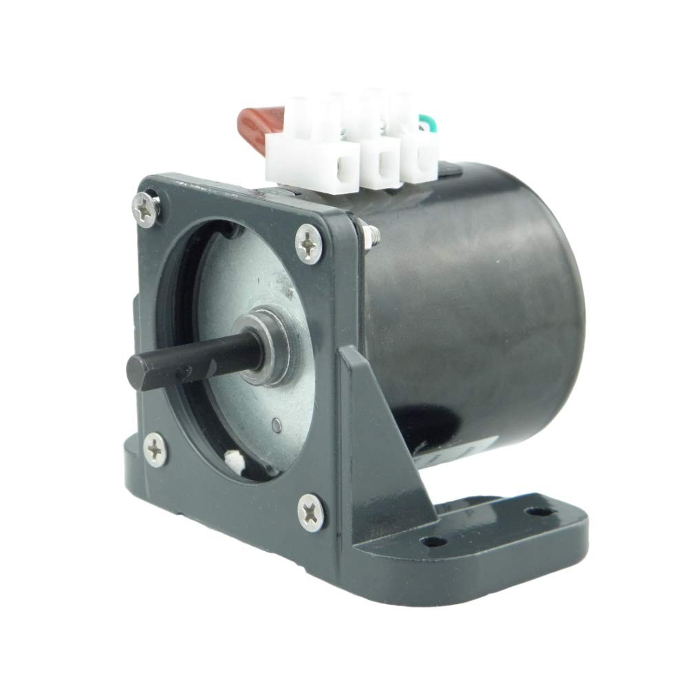 Permanent Magnet Synchronous Gear Motor 60KTYZ 110V 15/18r/min CW/CCW Bracket