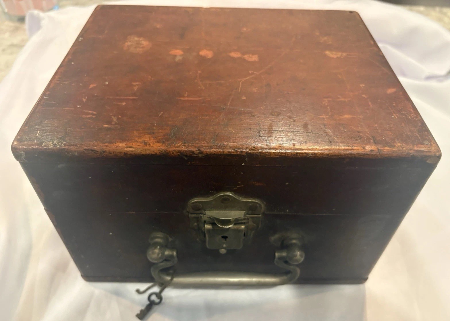 Crosby Steam-Engine Indicator 1890s 14471 Antique Set W/box and key very nice