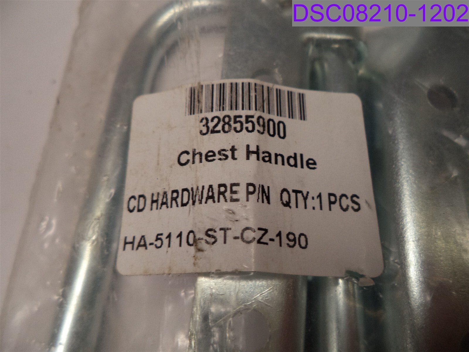 Value Collection Chest Handle with 90Â° Stop Zinc Plated P/N 32855900