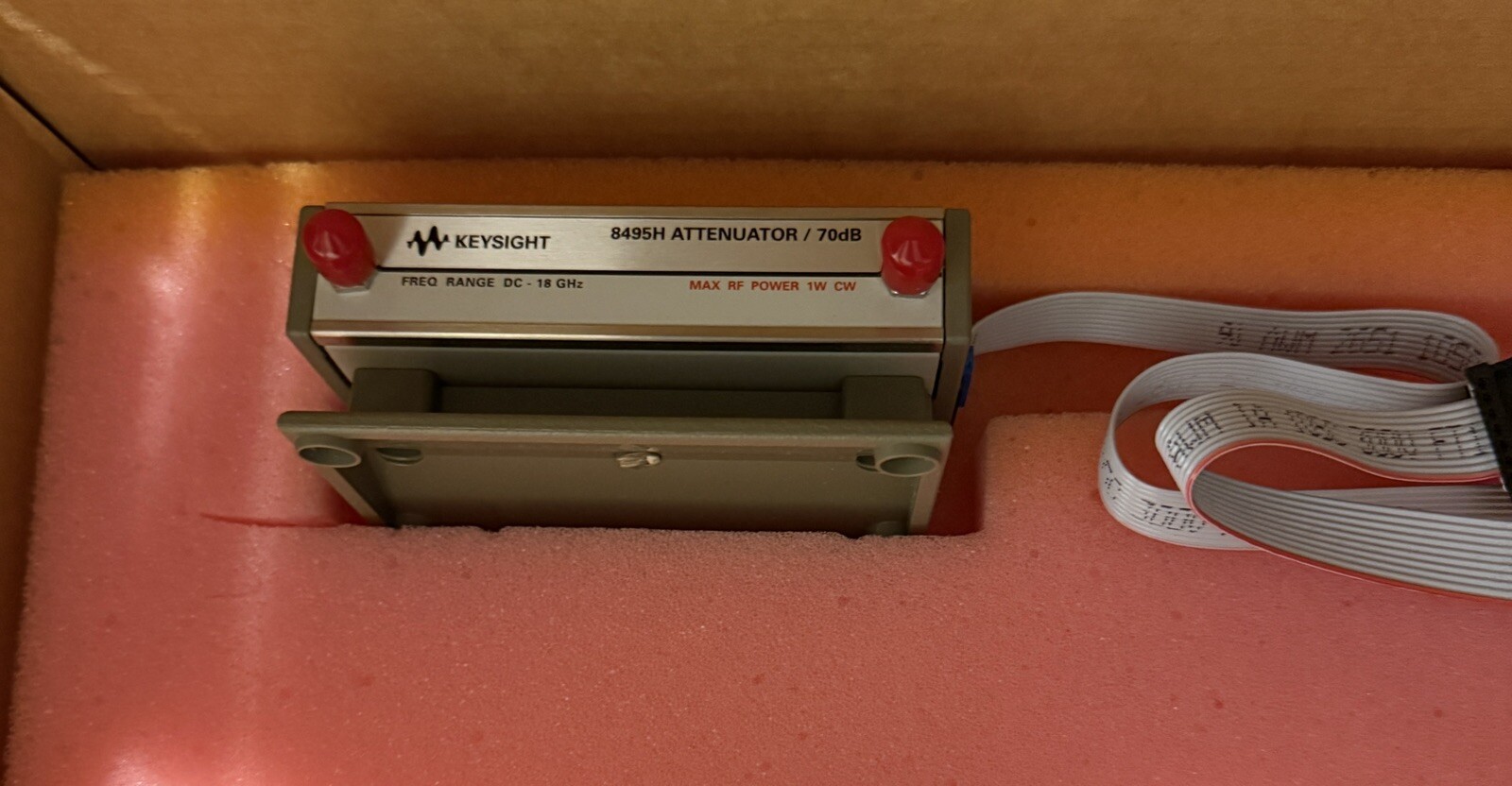 Keysight 8495H Attenuator, SMA, DC-18 GHz, 0-70 dB