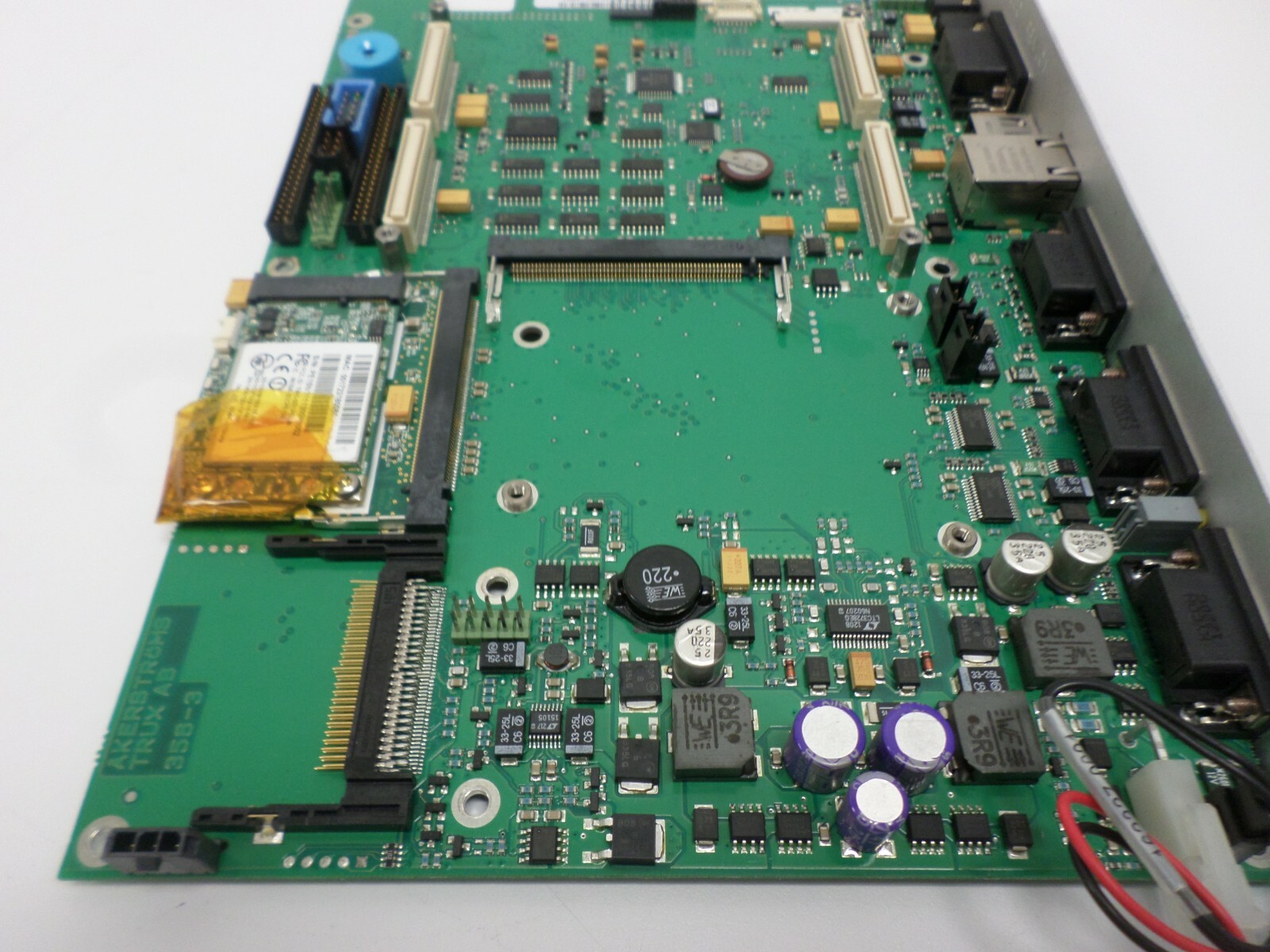 Akerstroms Trux AB 356-3 Circuit Board 3563 104536-000 w/ Face Plate