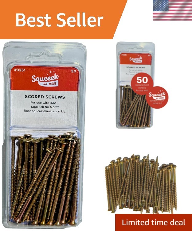 Squeak Replacement Screw 50 Count