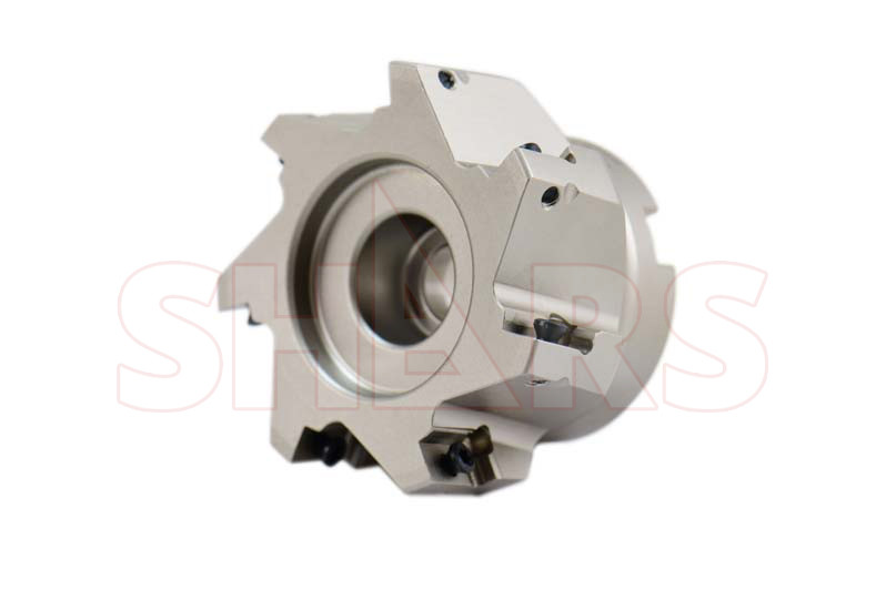 3″ 90° INDEXABLE FACE MILL APKT 1604 INSERT 7FL W/Certificate #[