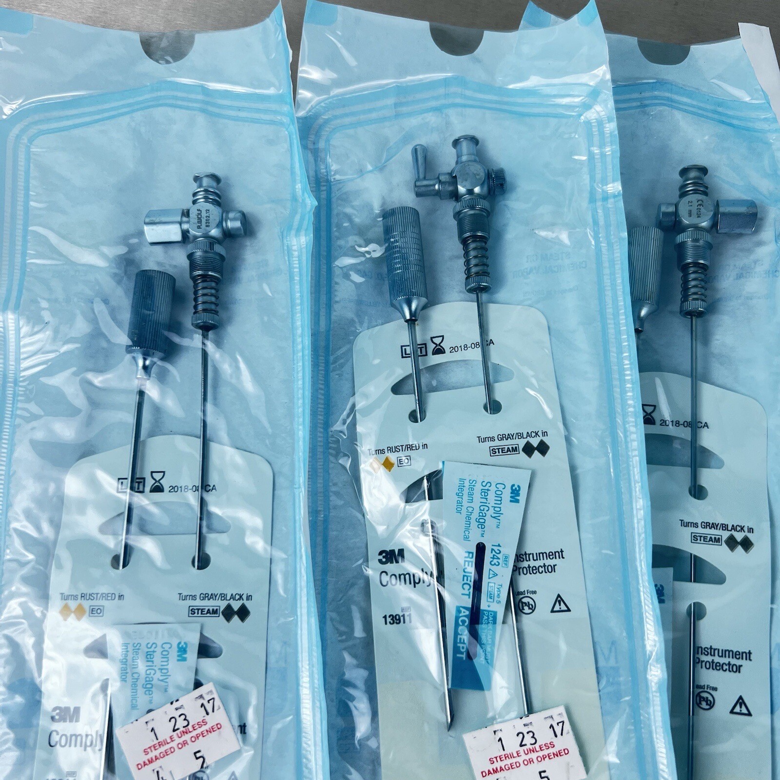 R. Wolf 8302.12 Operating Drainage Cannula Sheath Varies Needle Lot Of 5