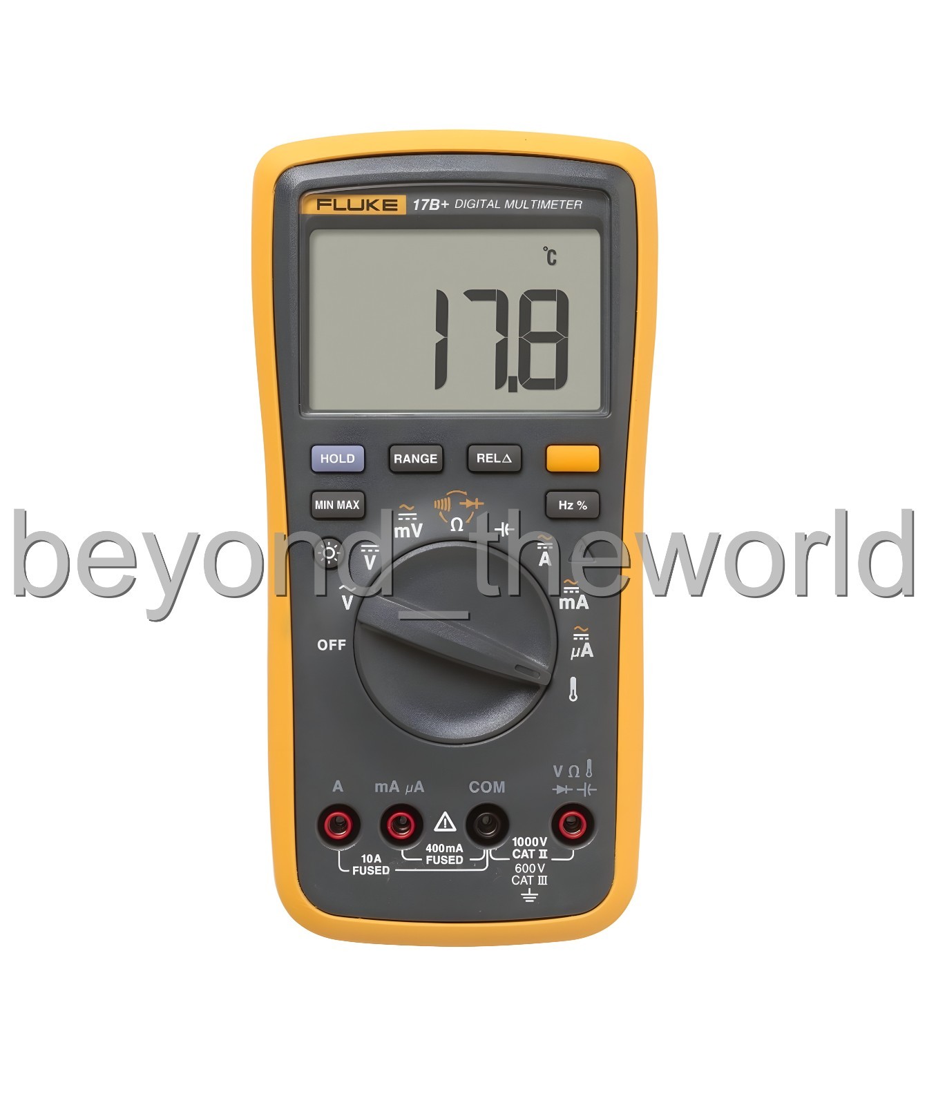 Fluke 17b+ Digital Multimeter F17B+ AC , DC , Voltage +AC Transducer , Measuring