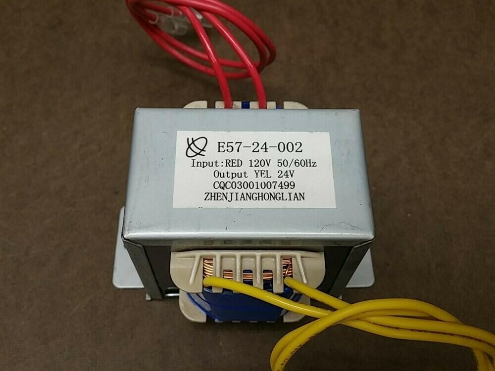 120VAC Input to 24VAC Output Transformer (120V to 24V AC) Zhenjiang E57-24-002