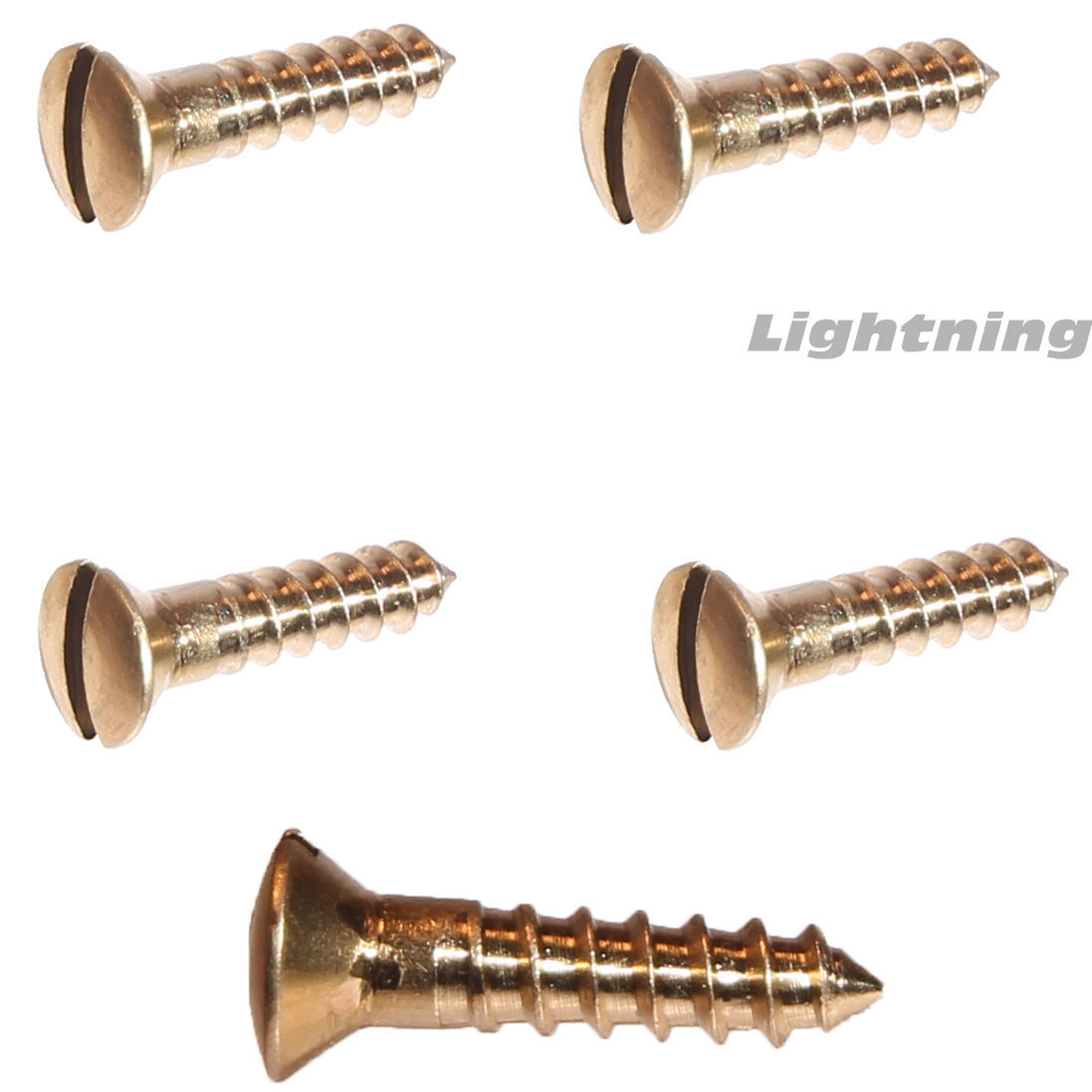 #8 x 2″ Silicon Bronze Wood Screws Oval Head Slotted Drive Qty 100