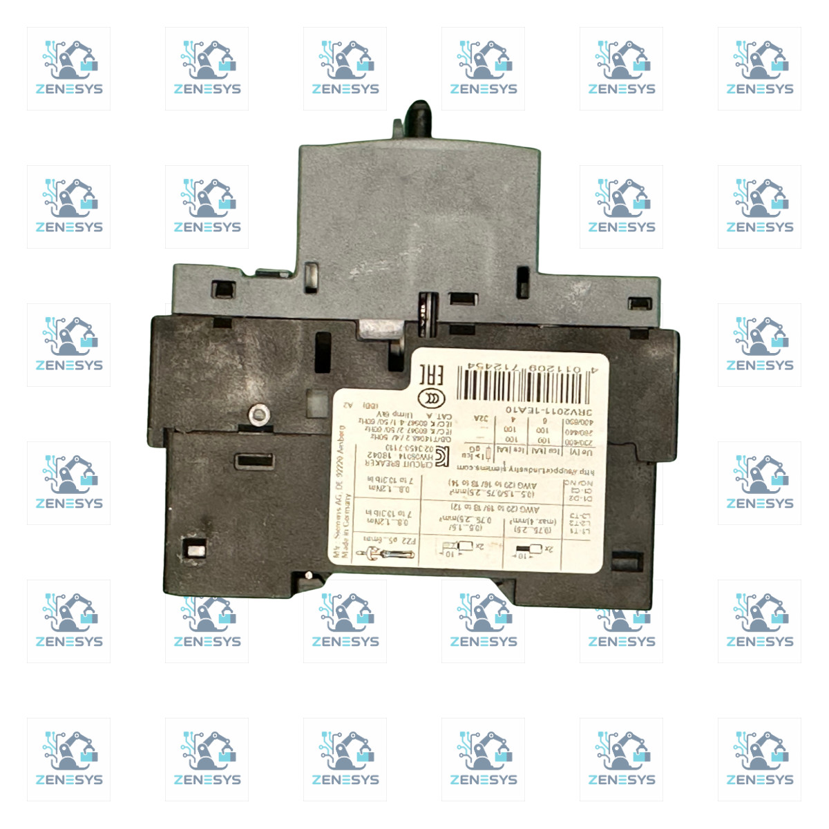 Siemens 3RV2011-1EA10 Motor Protection Circuit Breaker 2.8-4A S00 NEW