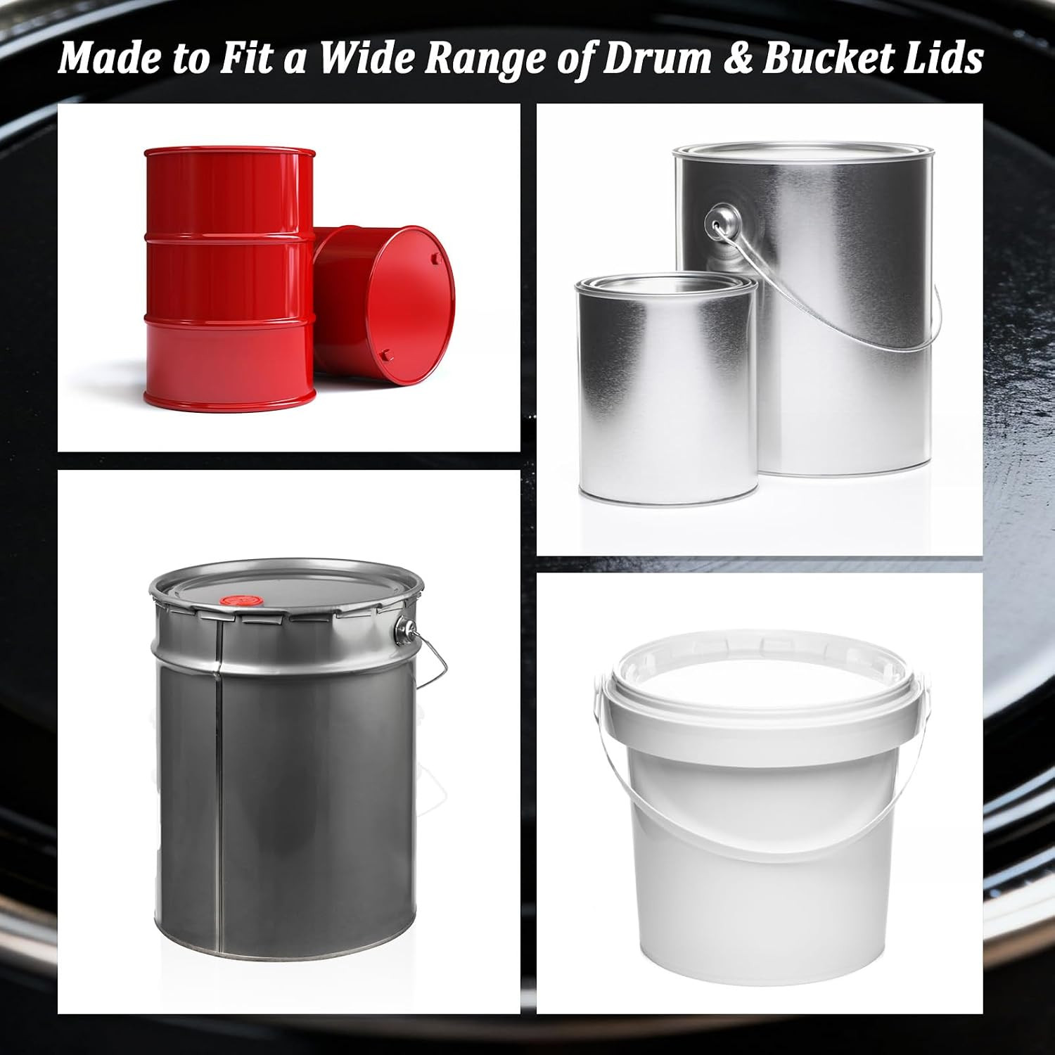 Drum Bung Wrench & Bucket Opener, 3-In-1 Aluminum Tool, 5-55 Gallon | Aluminum 3
