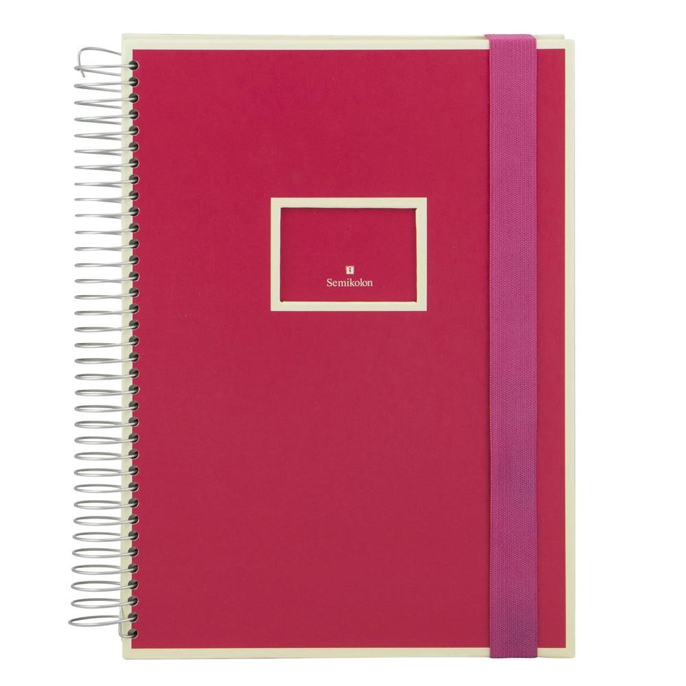 Mucho Spiral Notebook A4 (Pink)