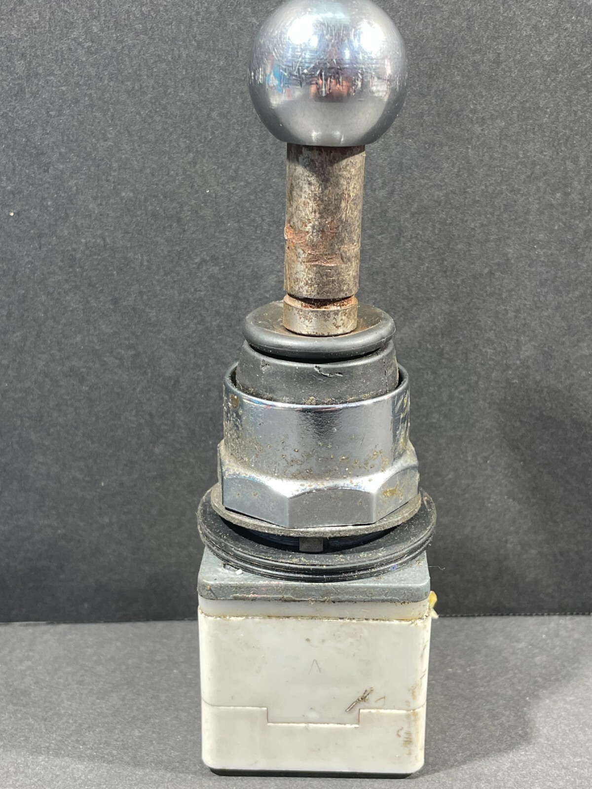 Square D 9001 K35 J Joy Stick Operator, Scratches & Missing Boot, Used & Checked