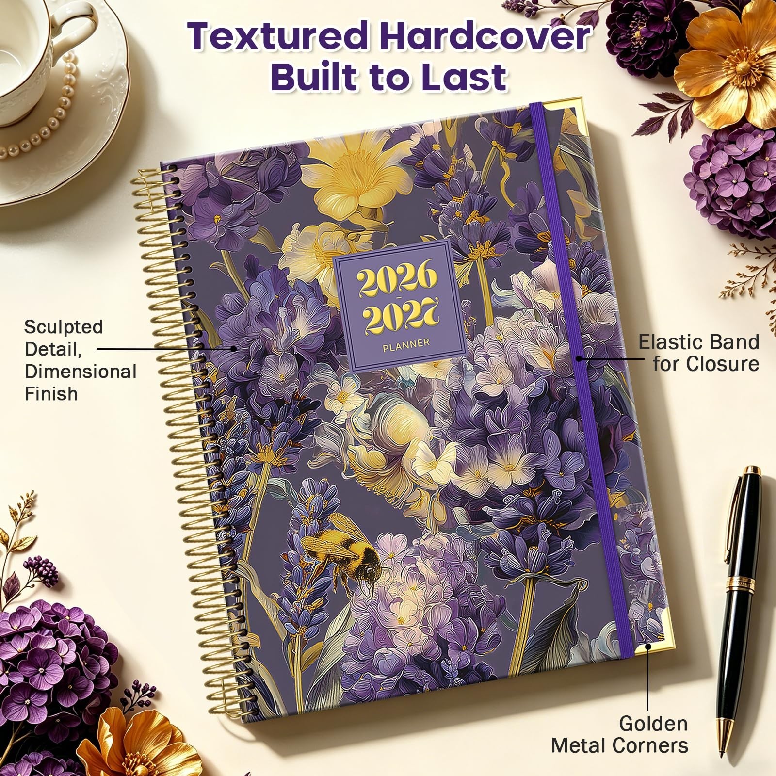 Planner 2026-2027, 8.5″ x 11″ Academic Planner Jul 2026 – Dec 2027, 18 Month …