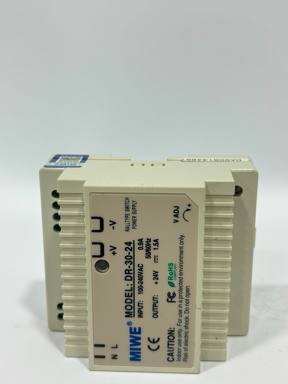 MIWE DR-30-24 DIN Rail Power Supply 24V DC 30W Switching Industrial PSU New