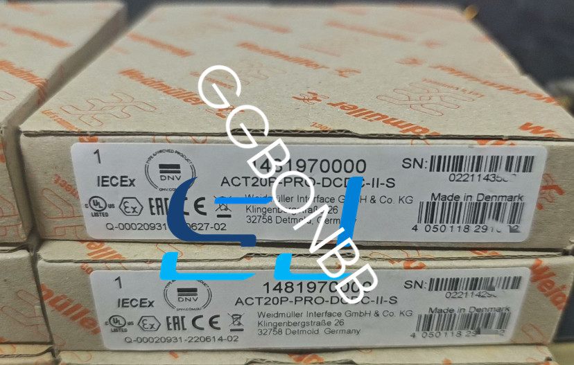 new Weidmuller ACT20P-PRO DCDC II-S 1481970000 Isolator FedEx or DHL or UPS