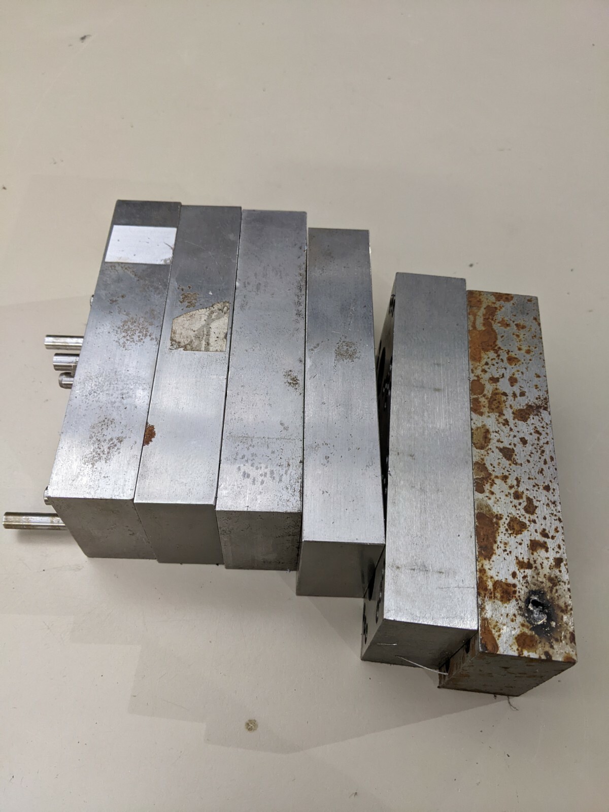 6x 5″ Vise Pin Angle Jaws Extra Tall Tormach Kurt Conquest Enco !Charity! 5″X2″