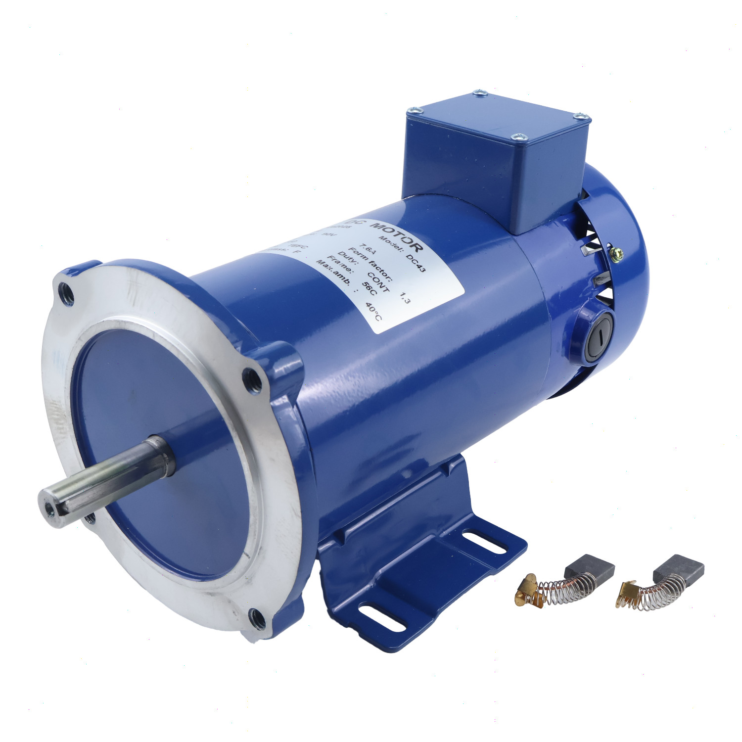 DC Motor MD0507A for Hallmark Industries 3/4HP 56C 90V 1750RPM TEFC