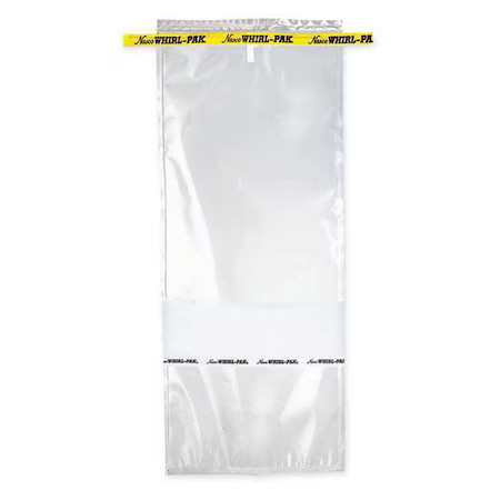 Whirl-Pak B01515 Sampling Bag, Write-On, 69 Oz., 15″ L, Pk500