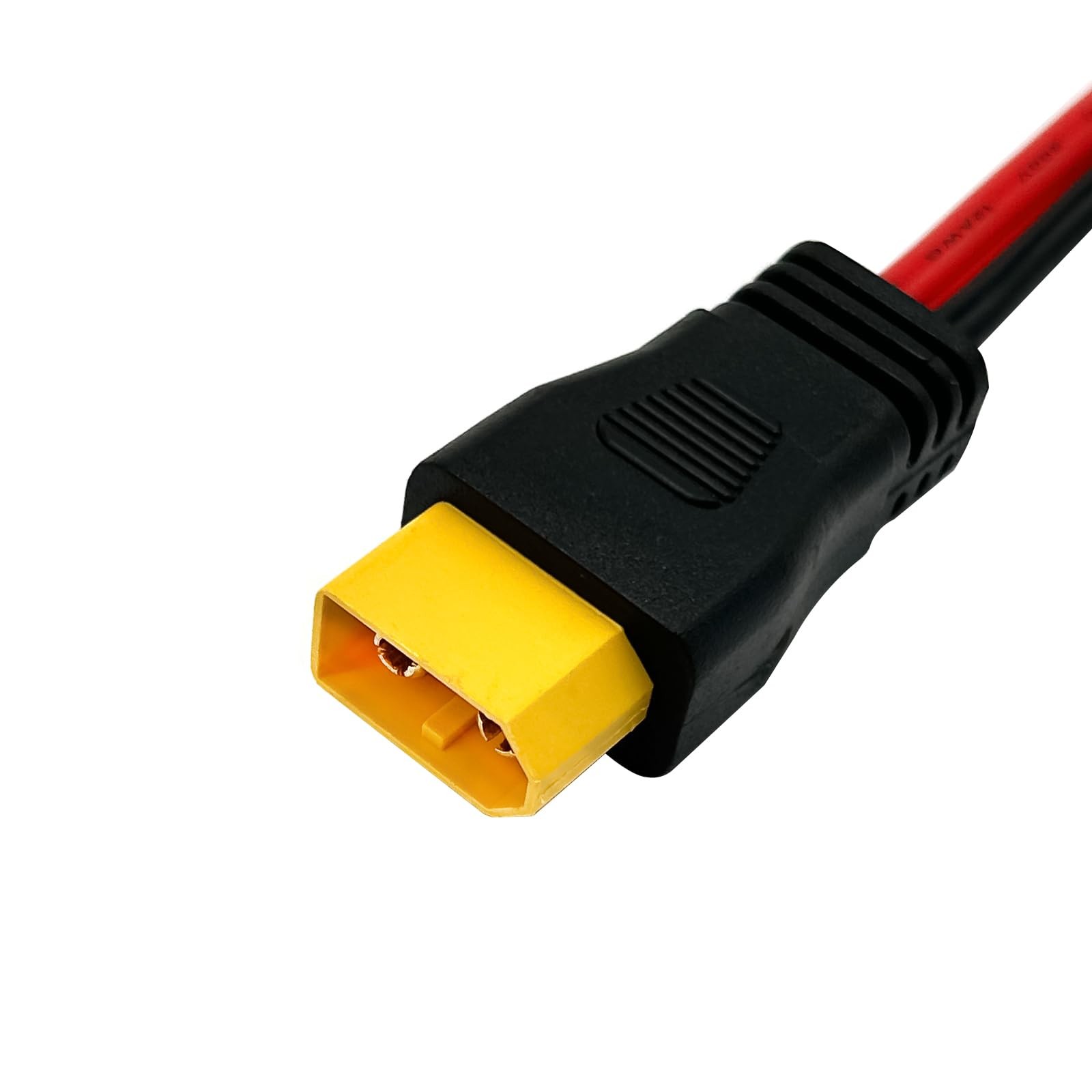 XT60 to Battery Clamp Cable,12V Battery Alligator Clips to XT60 Male Cable fo…