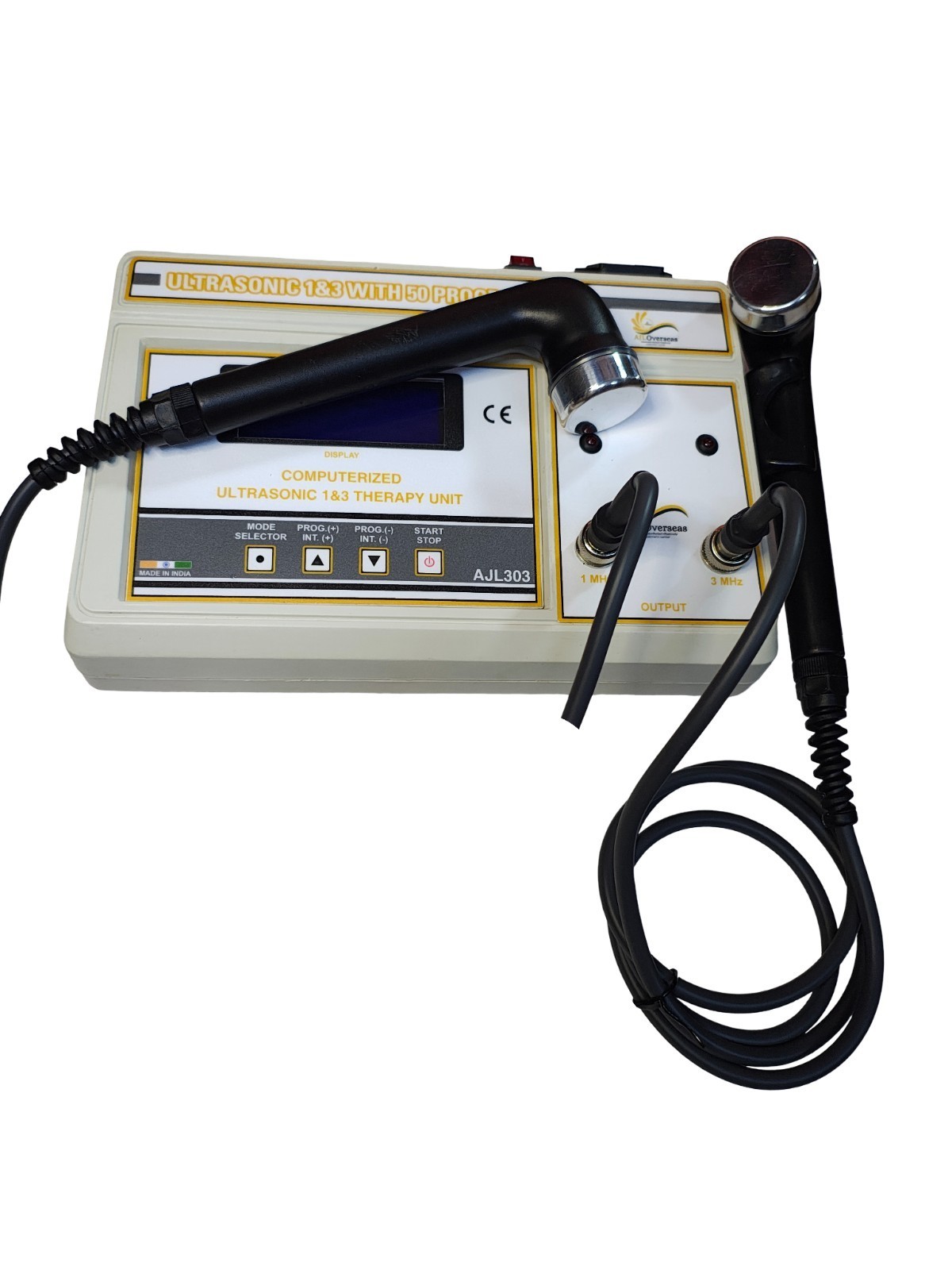 New 1&3-MHz AJLUTS-302 LCD Light Weight Physical Therapy Ultrasonic Home Use