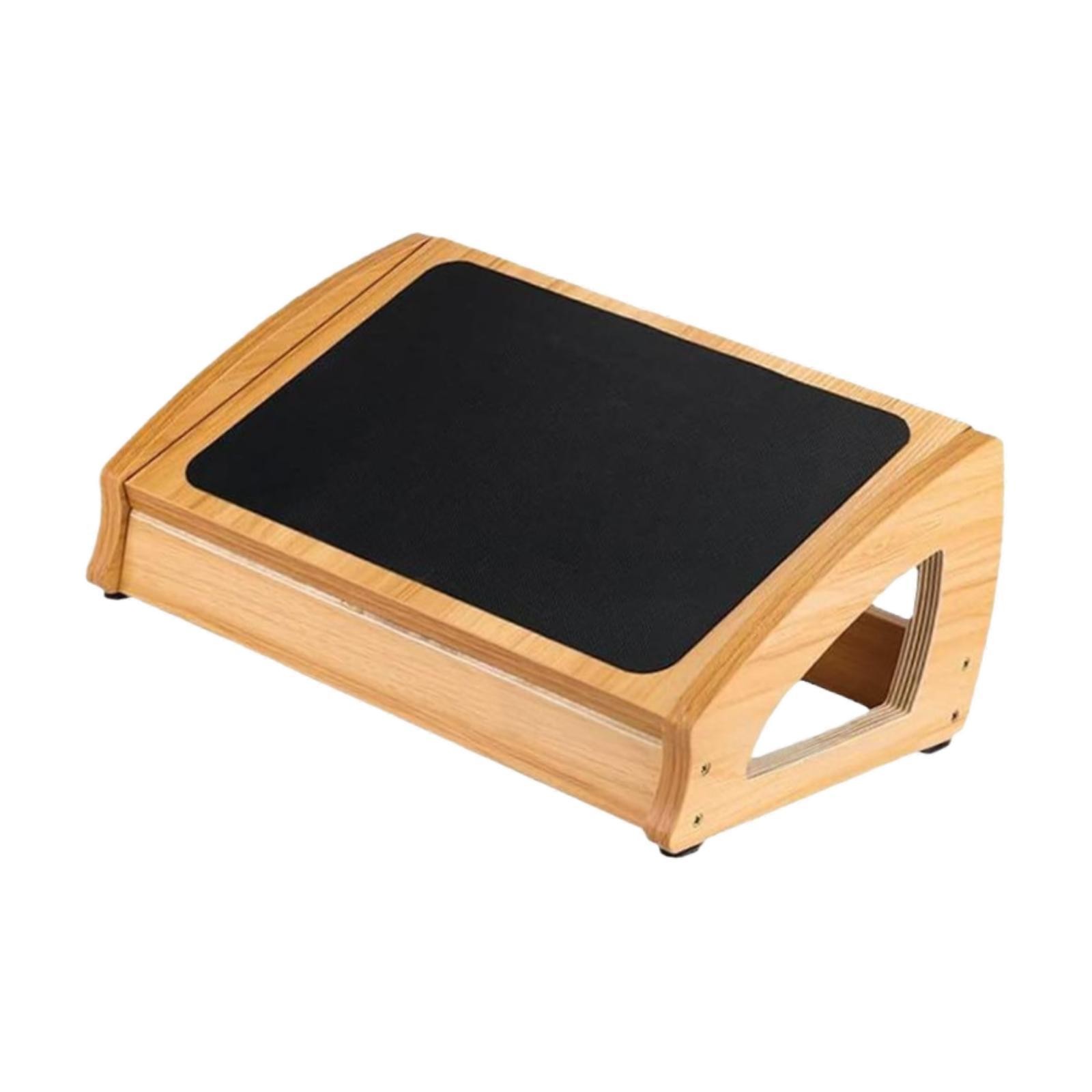 Under Desk Footrest Desk Step Stool Support Modern at Work Compact Adults Foot