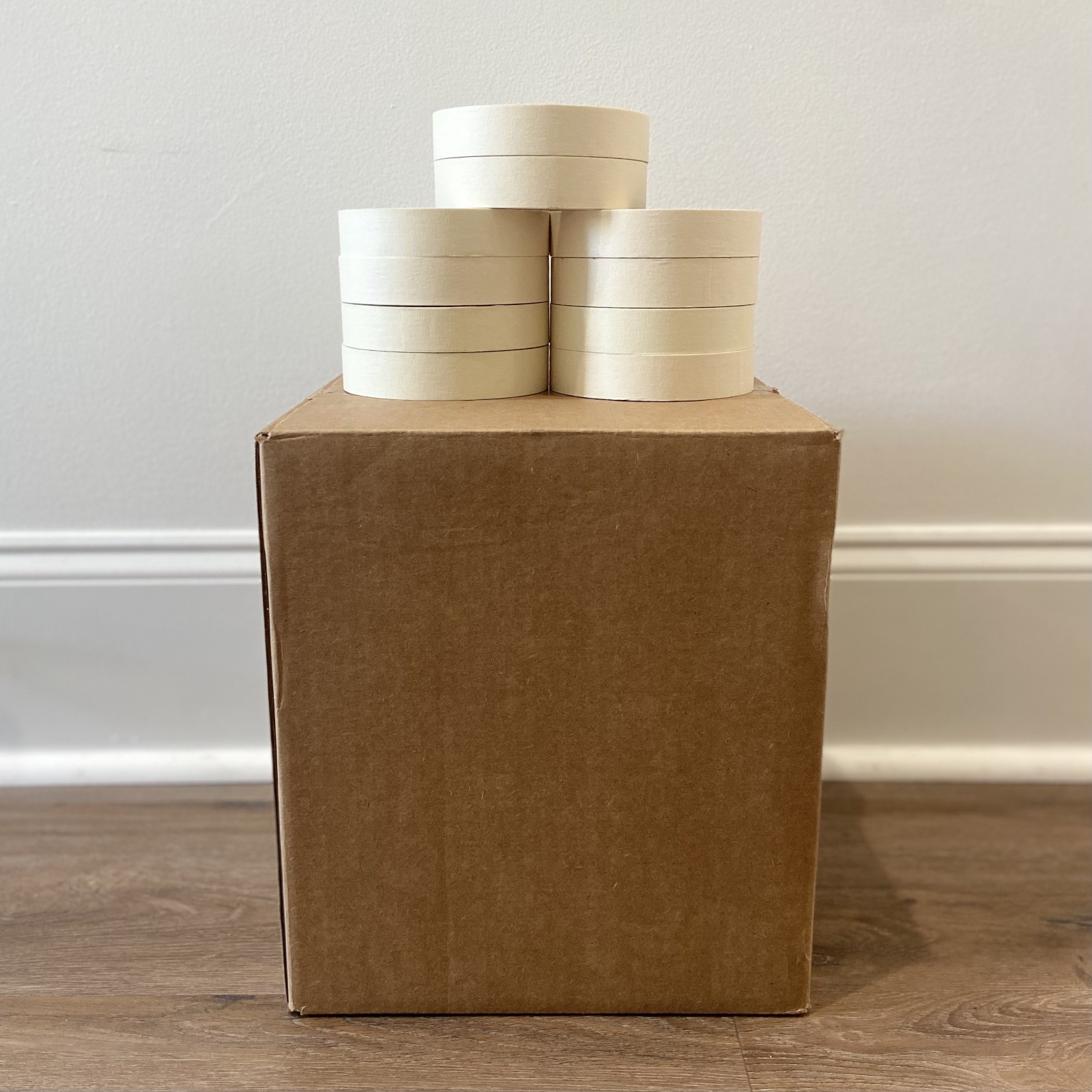 Lot Of 48 Rolls 1″ X 60 Yrds General Purpose Masking Tape MADE IN USA Painters