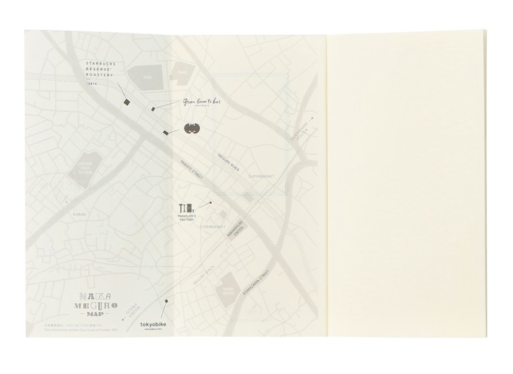 TRAVELER’S notebook Starbucks Reserve Roastery Tokyo Refill Nakameguro Blank