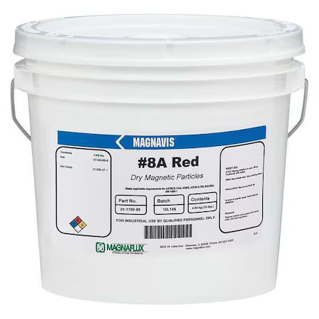 Magnaflux 01-1780-69 Magnetic Particles,Red,160 Oz.