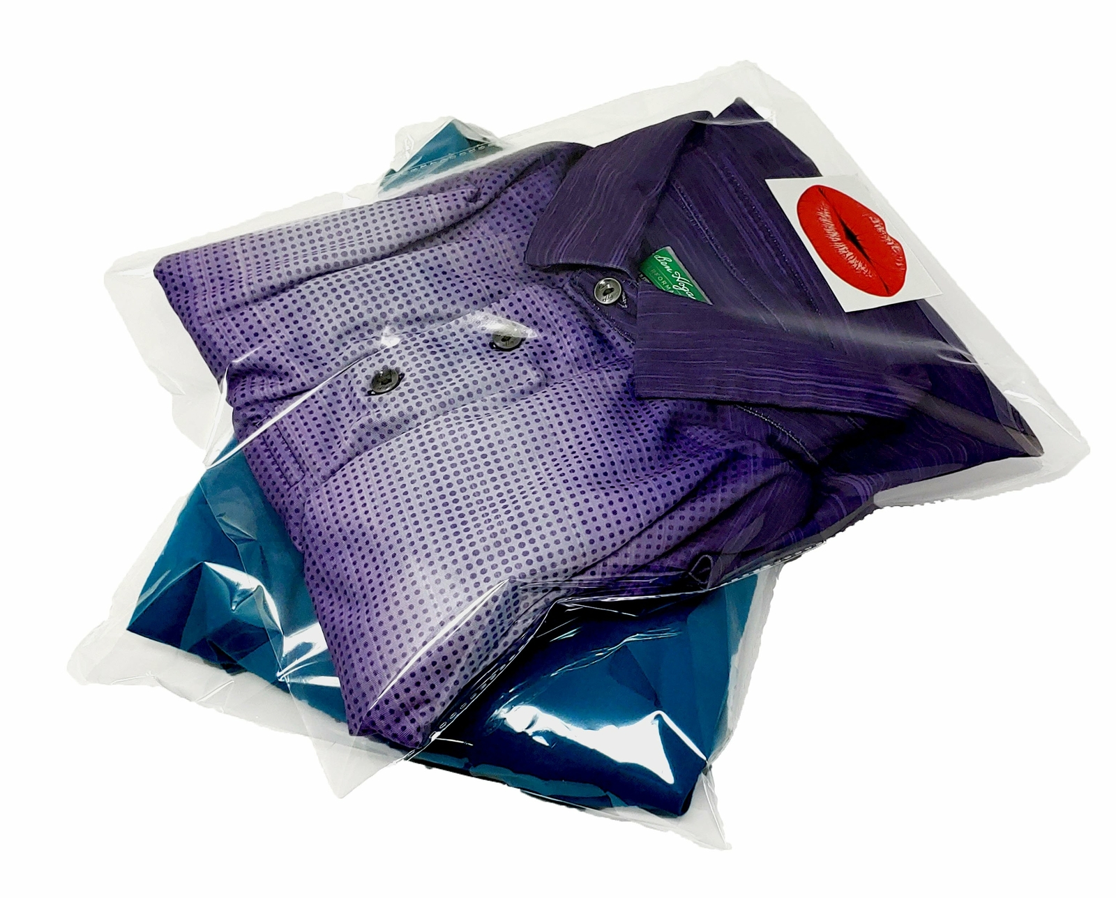 200 Pack, 100 10×13″ Poly Mailers & 10×13 Clear Crisp Bags, Shipping Combo Pack