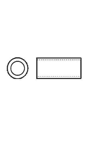 #10 Spacer 5/16″ OD 7/8″ long Nylon Insulating Fastener C30148