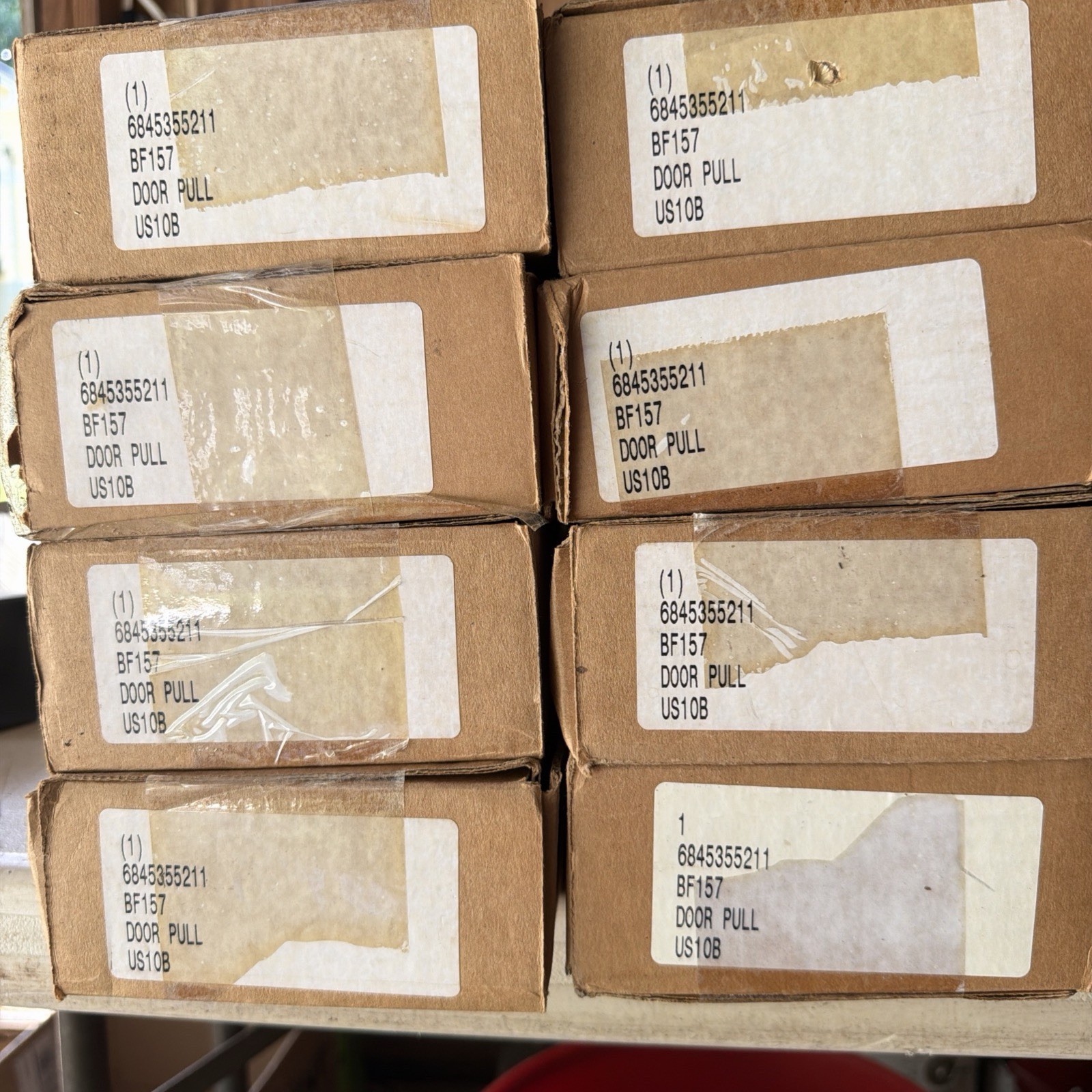 Rockwood BF157 Offset Door Pull US10B 90 Degree ADA 4” Offset 10” CTC