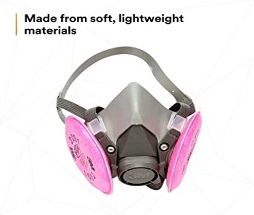 3M Half Face Respirator Mask P100 Particulate Welding Painting Dust Construction
