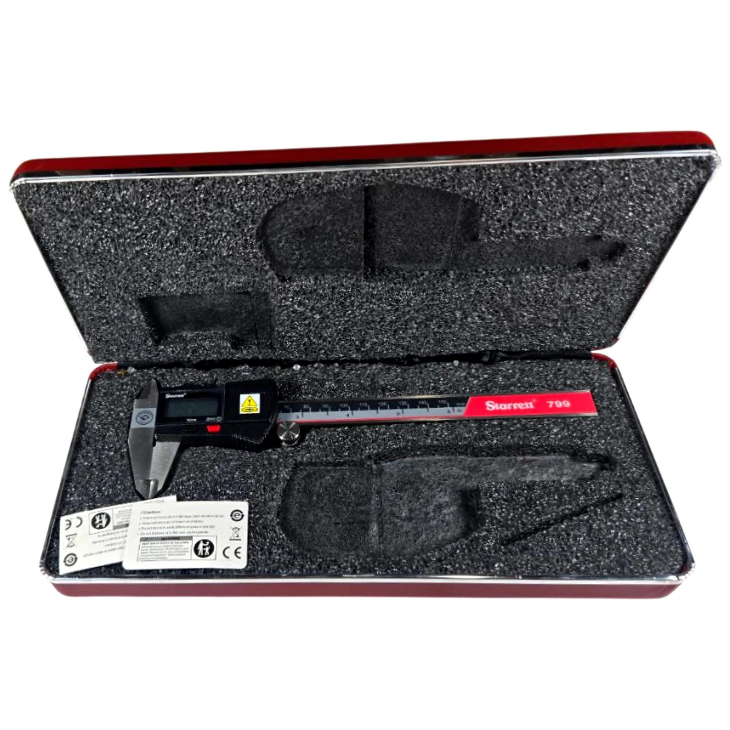 Starrett EC799A-6/150 6in/150mm 0.0005in Resolution Digital Electronic Caliper