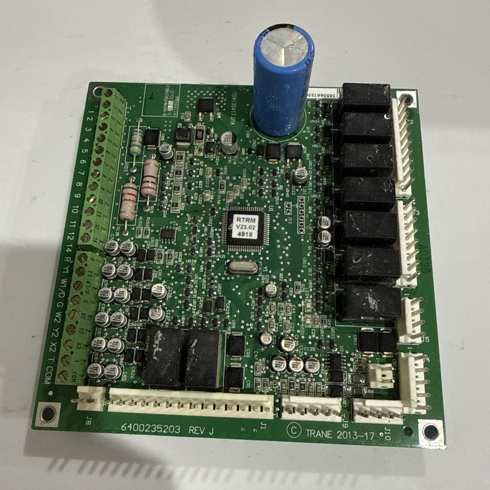 Trane Control Circuit Board 6400235203 Rev J