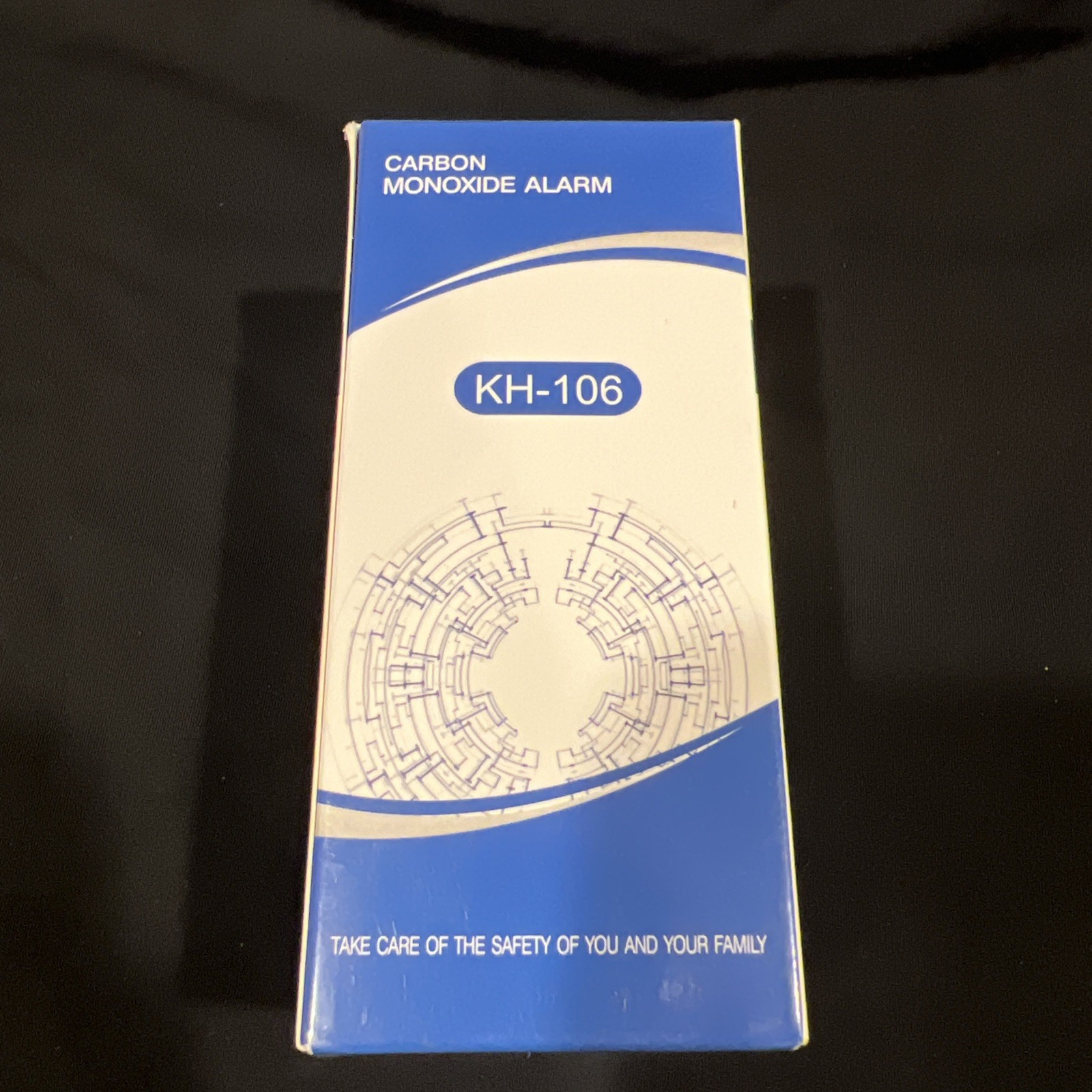 KH-106 Carbon Monoxide Alarm Detector Sensor Protection Home Safety NEW