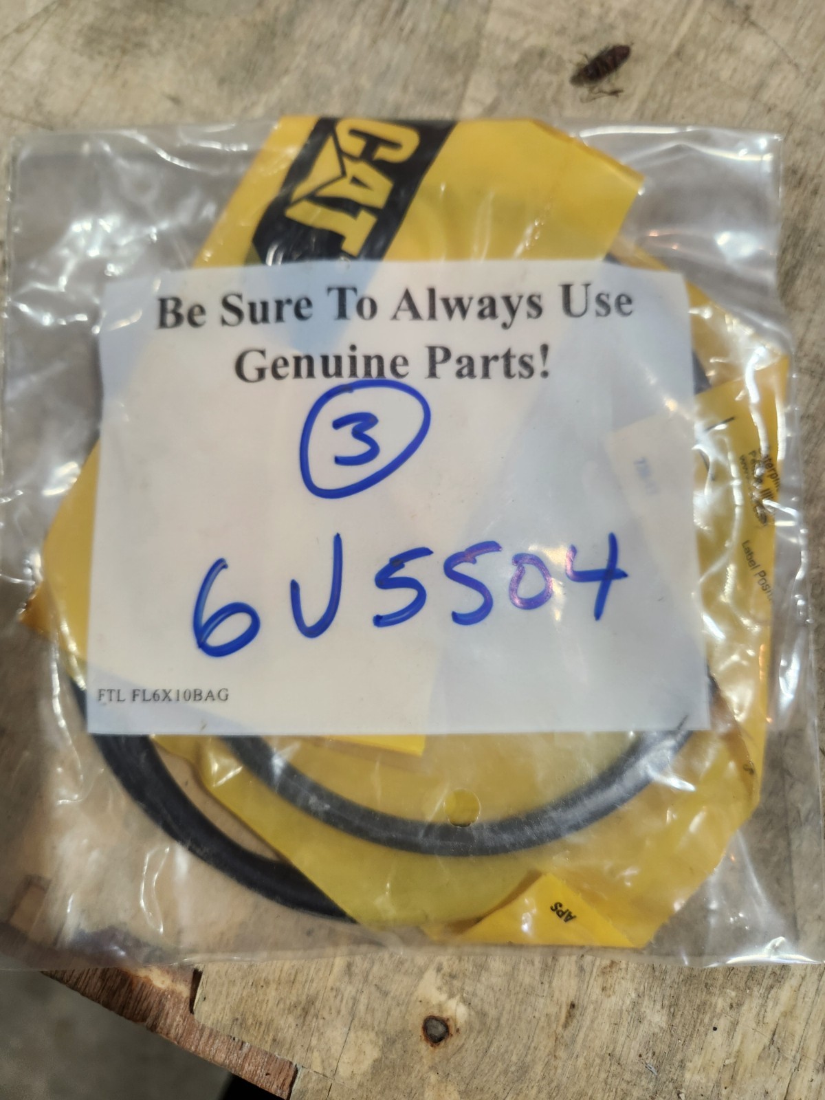 Qty 3** OEM Cat 6V-5504 O-Ring 107.32 mm ID (6V5504)