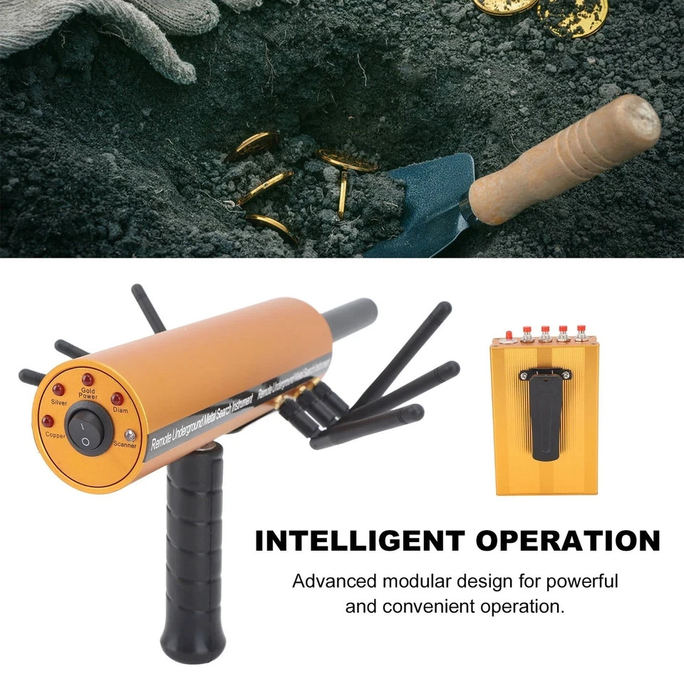 AKS Remote Underground Metal Search Instrument for Copper, Silver and Gold