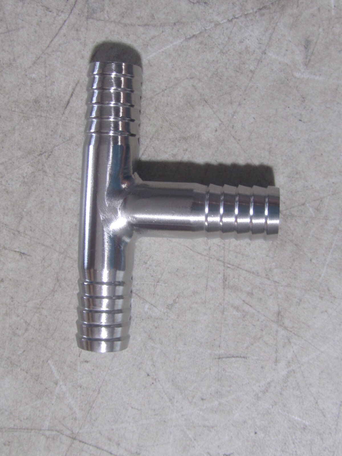 NEW 304 Stainless Steel 3/4″ 20MM Hose Barb 3 Way Tee T Shape Barbed Fitting