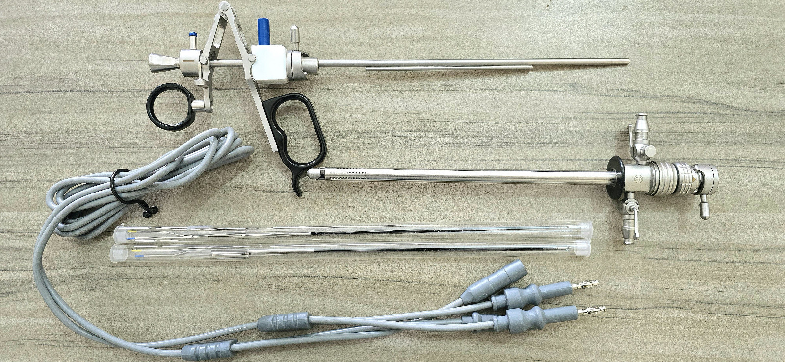 Bipolar Passive TURP Resectoscope Set 24/26fr With Loops & Cables