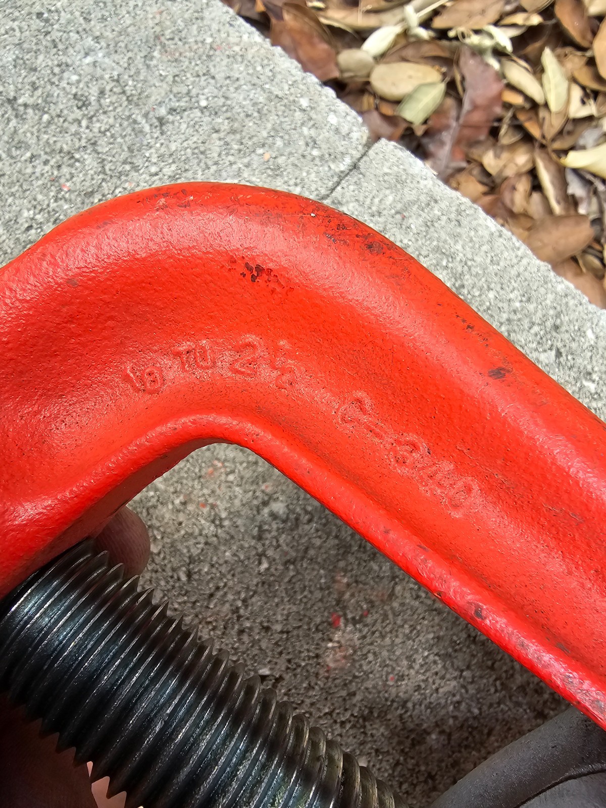 Genuine Ridgid No 39 Portable Pipe Vise 1/8″ to 2-1/2″ Clamp On Works Great NICE
