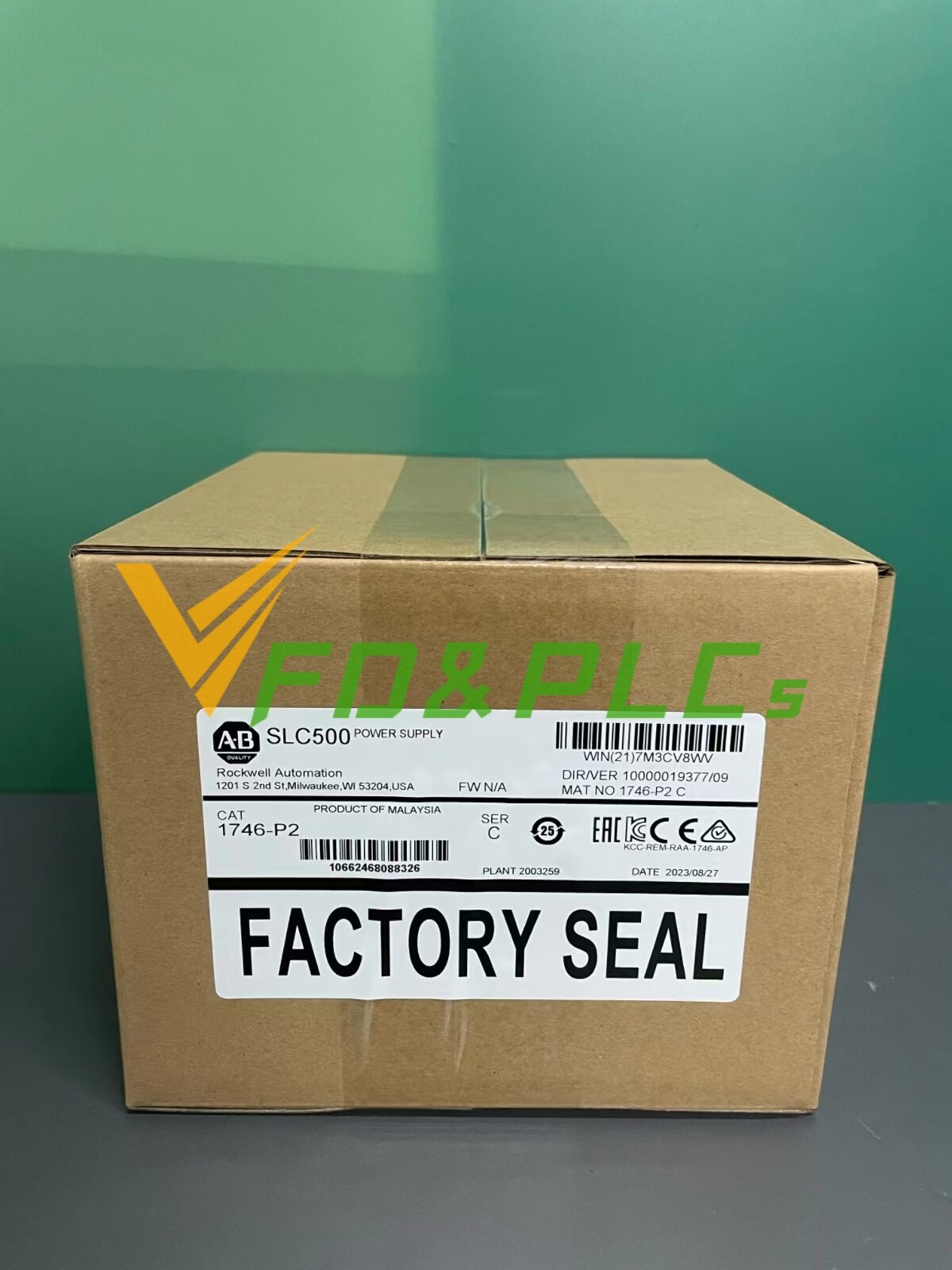 New In Box for Unbrand 1746-P2 / C SLC 500 Rack Mounting Power Supply Module