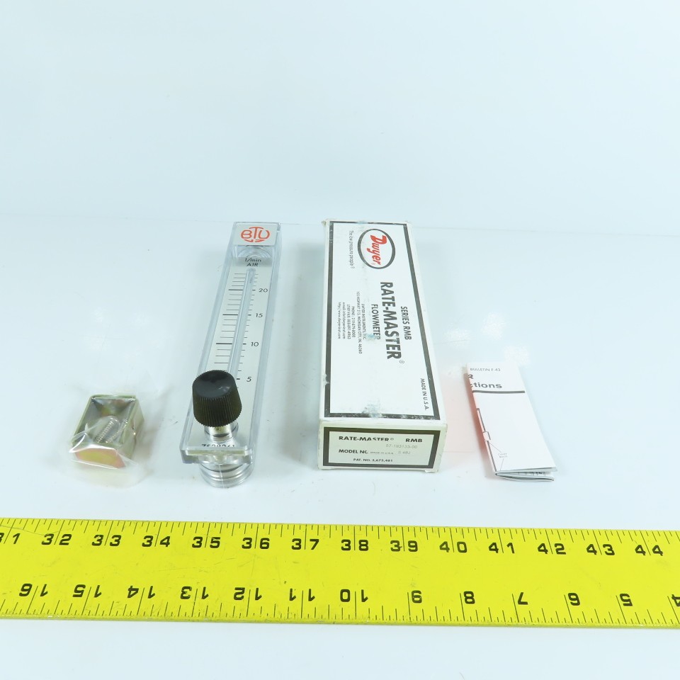 Dwyer 57-193133-00 RMB Rate-Master Flow Meter 70PSI 130°F LPM Air NEW