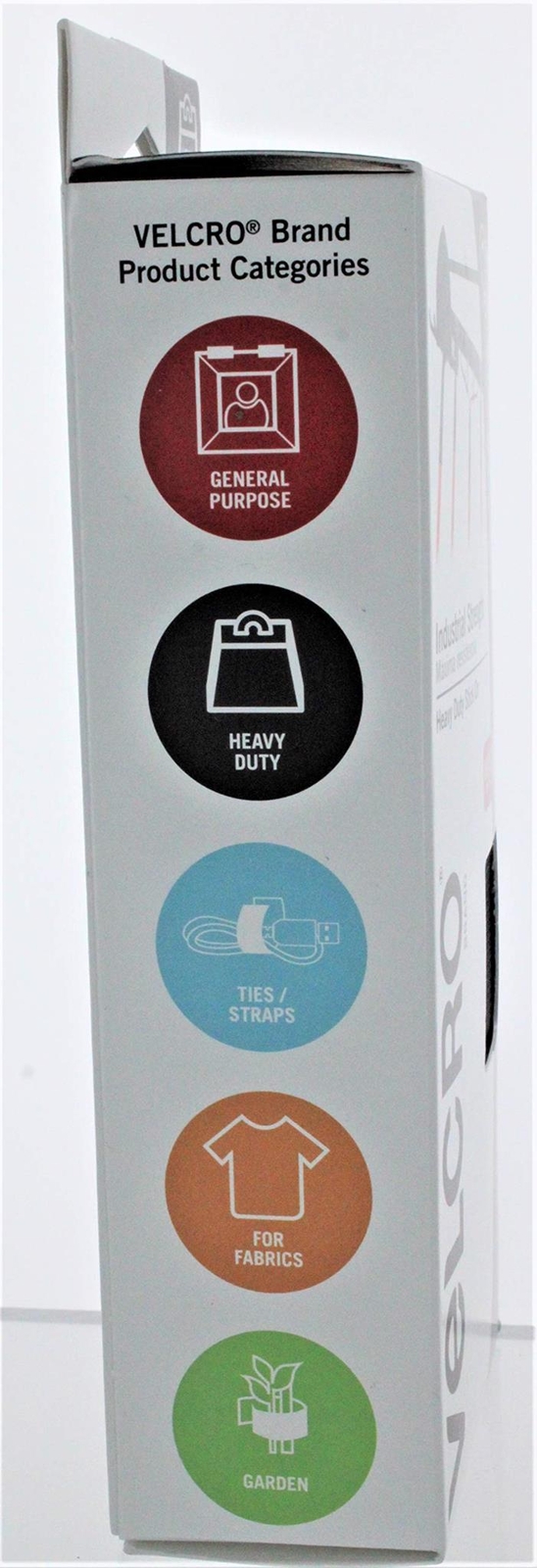 Velcro Brand Hook&Loop Fastener 48″ Industrial Strength Adhesive Back Black90593