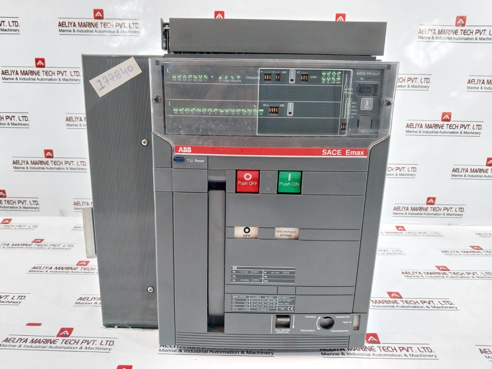 ABB SACE E2N 20 Emax Circuit Breaker IEC 60947-2 110-120V 50/60Hz CAT B