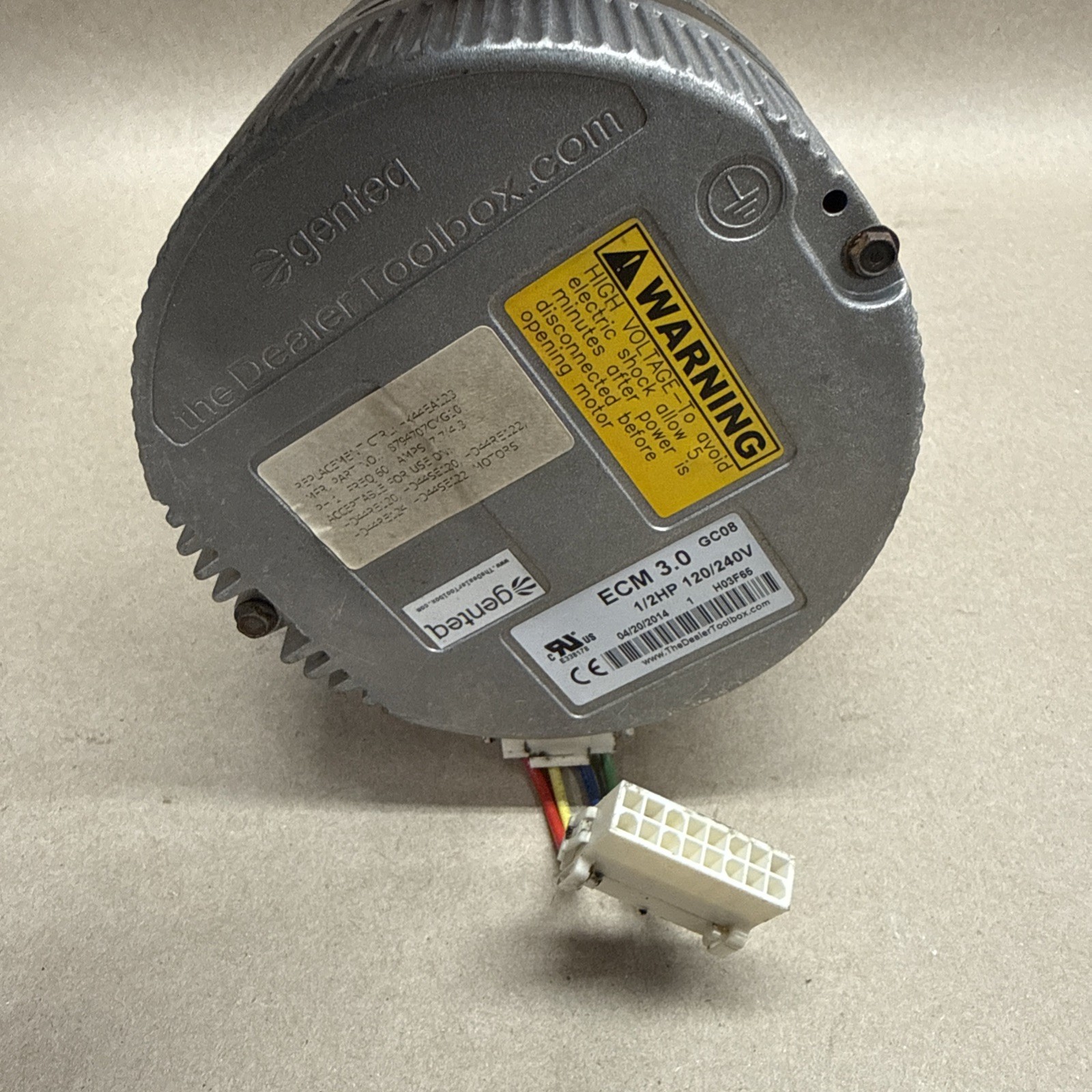 GE ECM EH01 1/2 HP HD44RE120 5SME39HL Motor With Module GC08