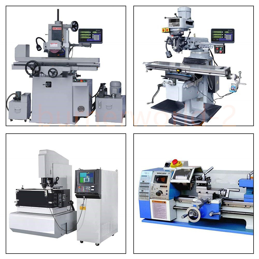 16″& 40″ TTL Linear Scales 2Axis Digital Readout Kit DRO Display Bridgeport Mill