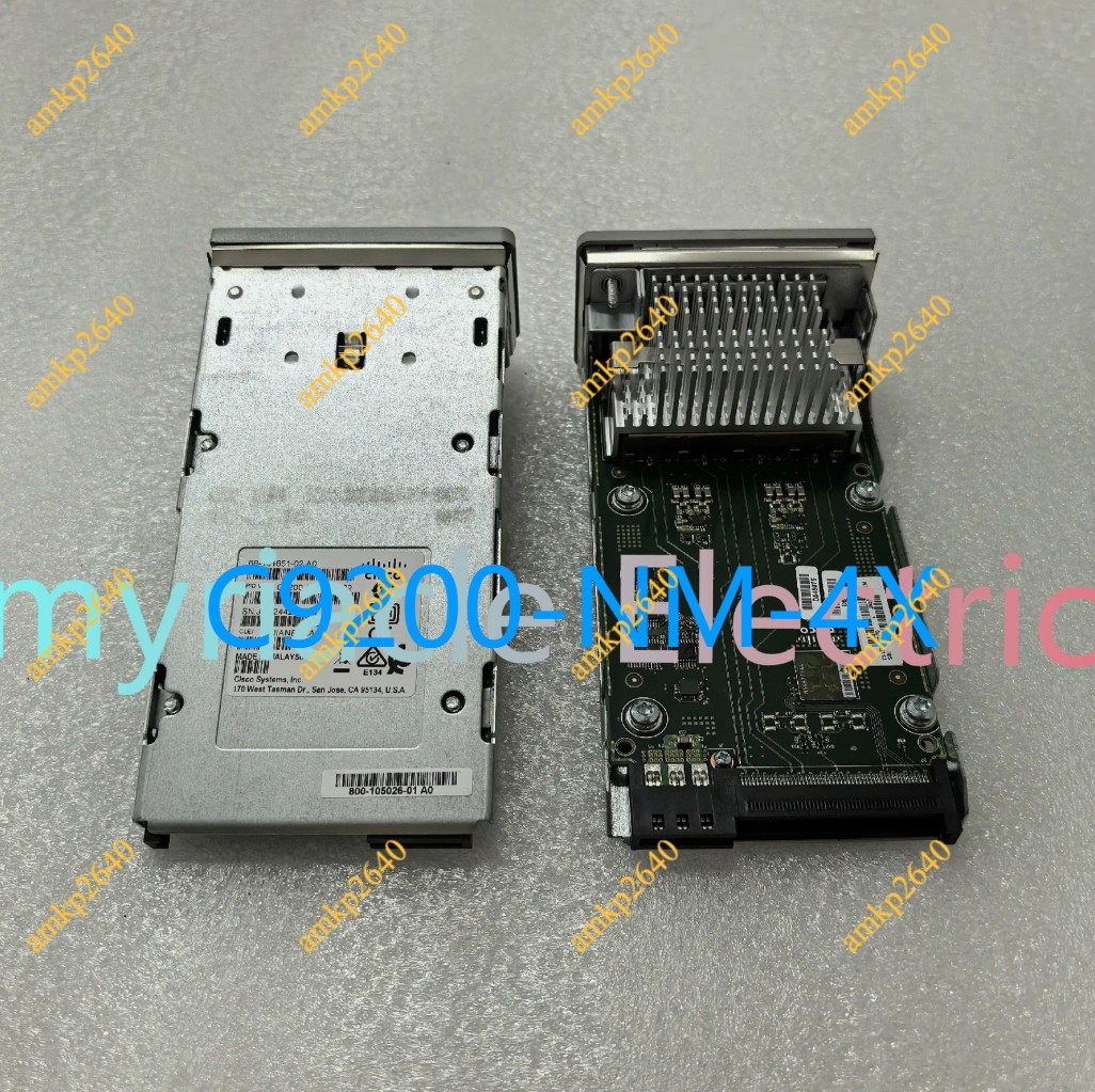 1x Used C9200-NM-4X Catalyst 9200 Series Network Module 100% Test @yay *kk