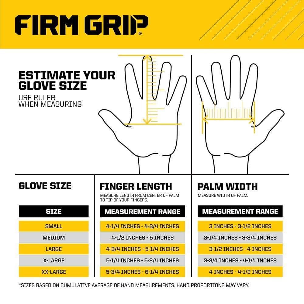 FIRM GRIP Large Utility Work Gloves (3-Pack)